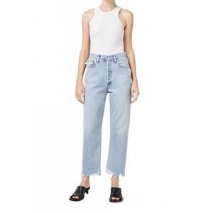 Agolde Light Blue Ankle & Cropped Jeans